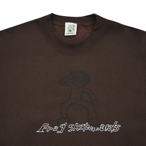 Frog - Unlocked Crewneck (Brown)